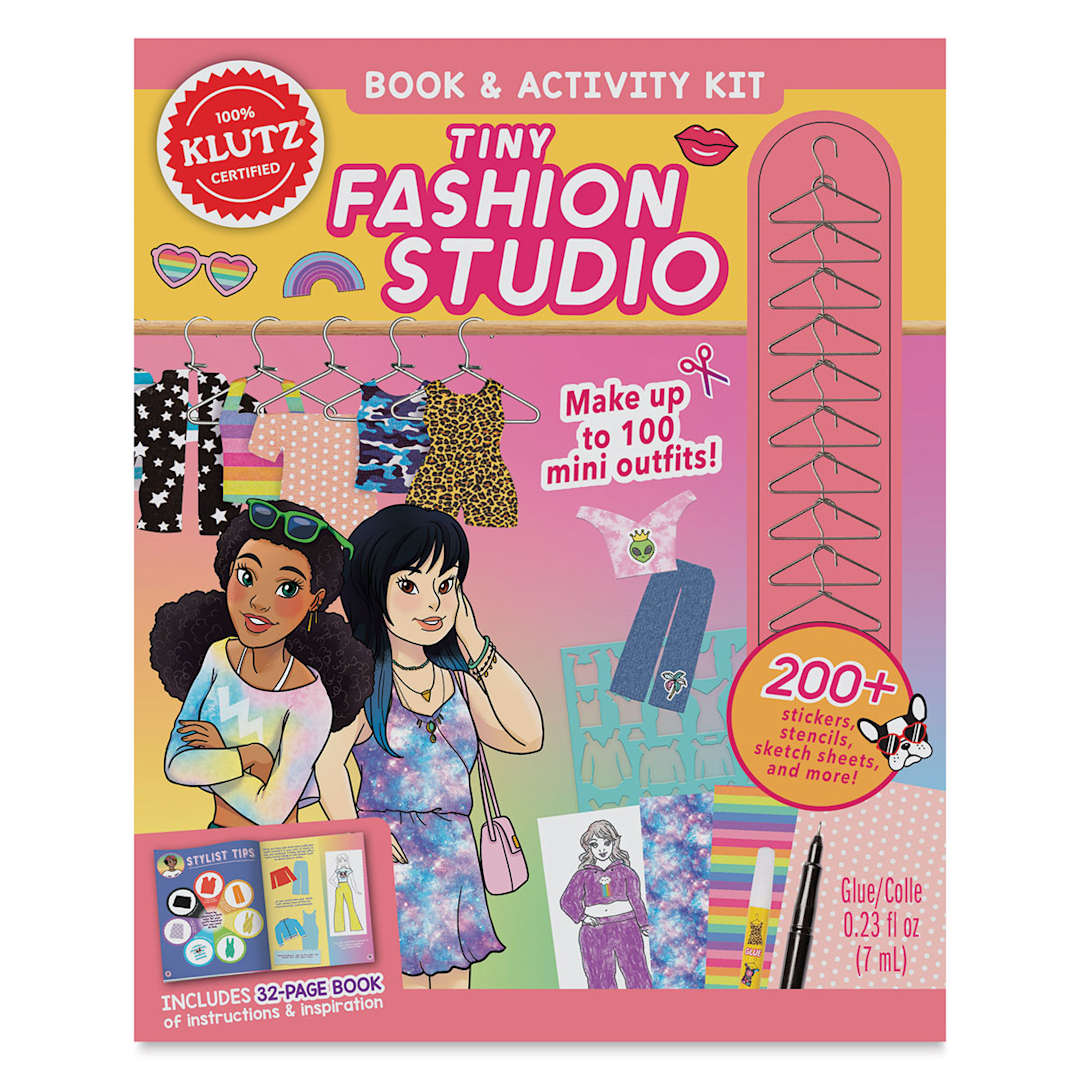 Open in modal - Klutz Tiny Fashion Studio Kit (front of packaging)