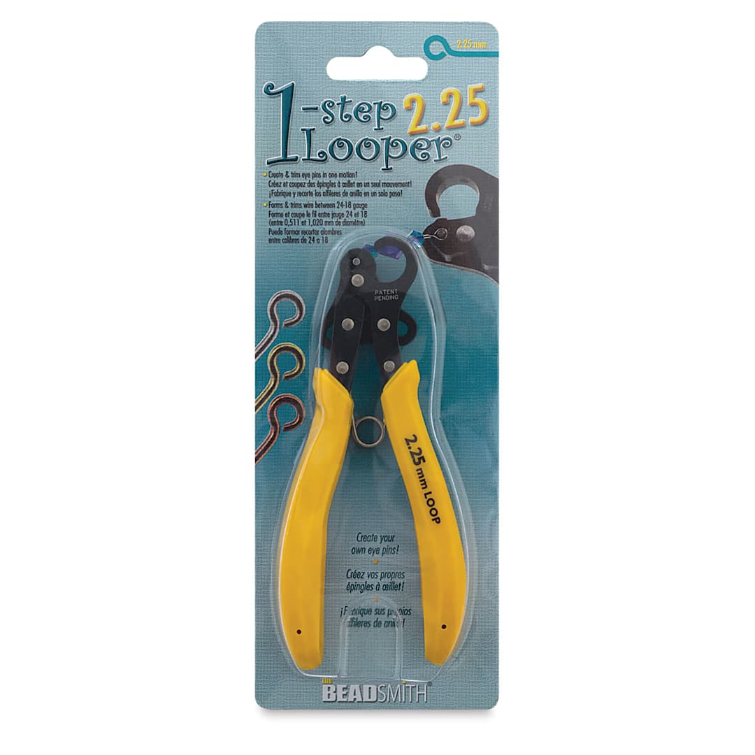 Open in modal - Beadsmith One Step Looper - Front of blister package of 2.25 mm Looper