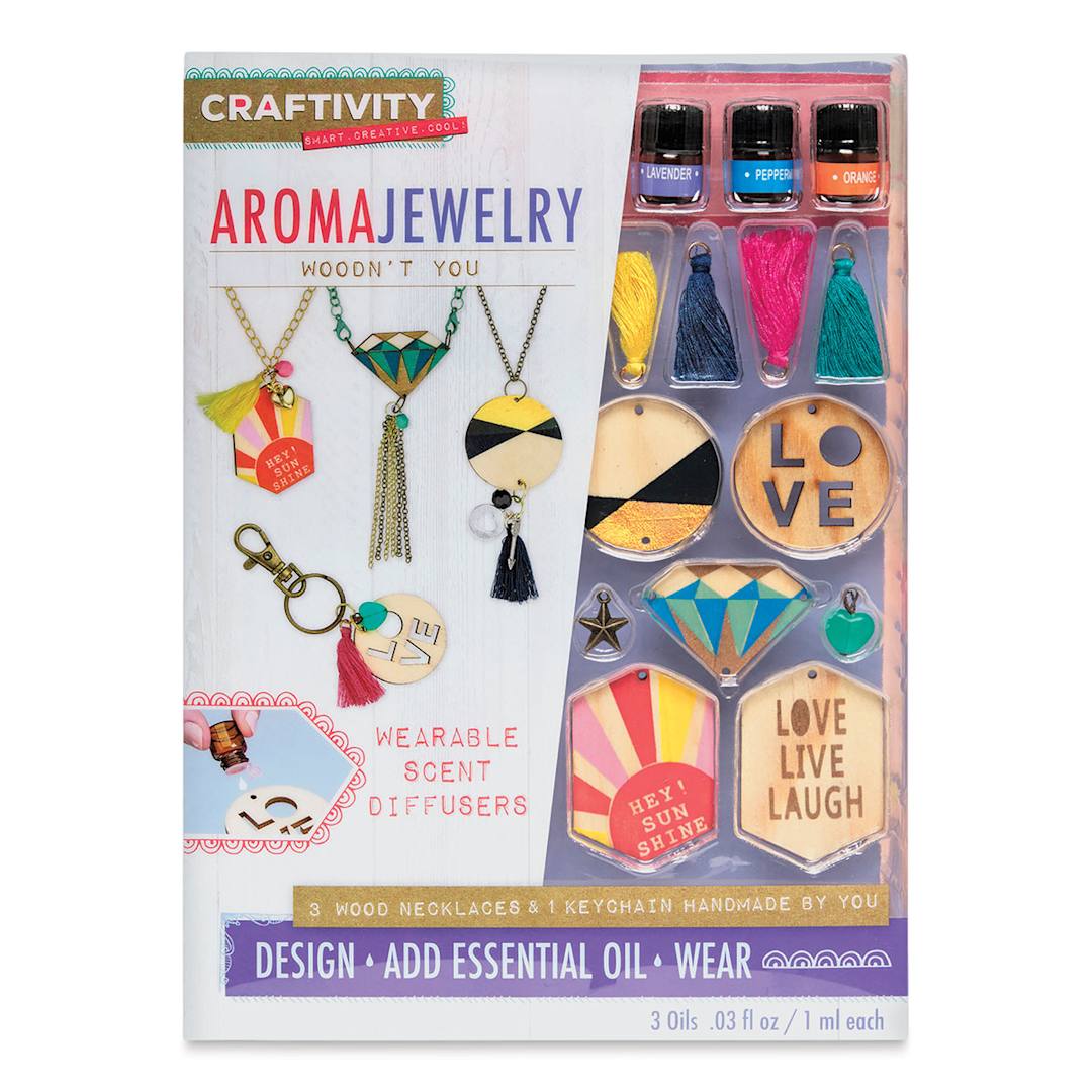 Open in modal - Faber-Castell Craftivity AromaJewelry - Woodn't You Kit