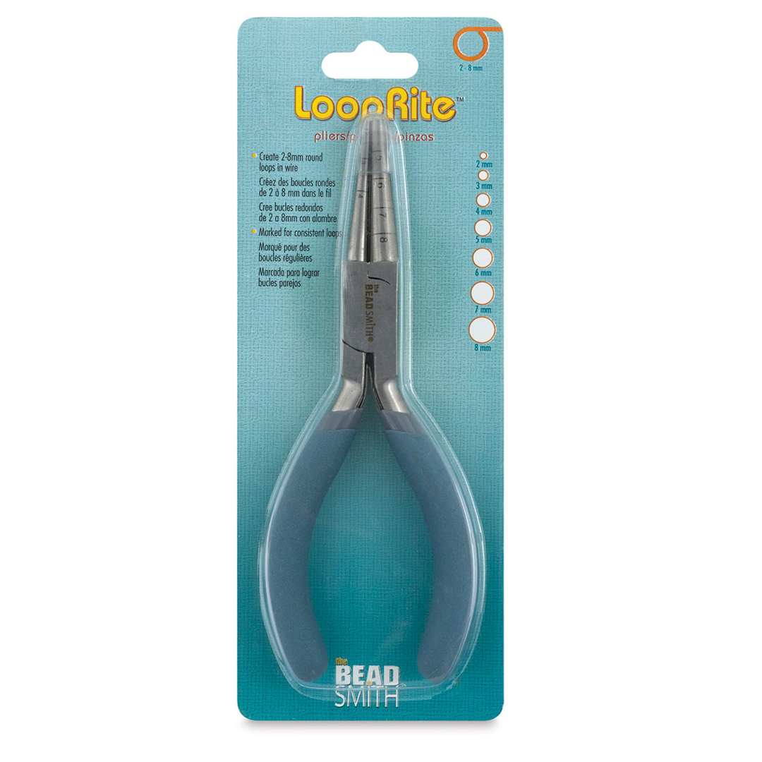 Open in modal - Beadsmith Looping Pliers - Front of blister package of Round Pliers