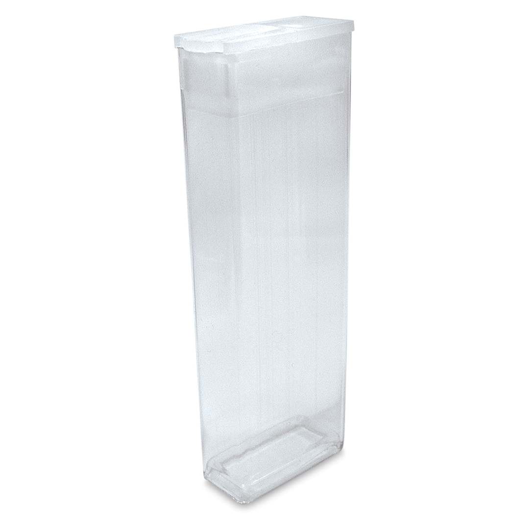 Open in modal - Beadsmith Bead Storage Boxes - Angled view of 3" tall Clear Box 