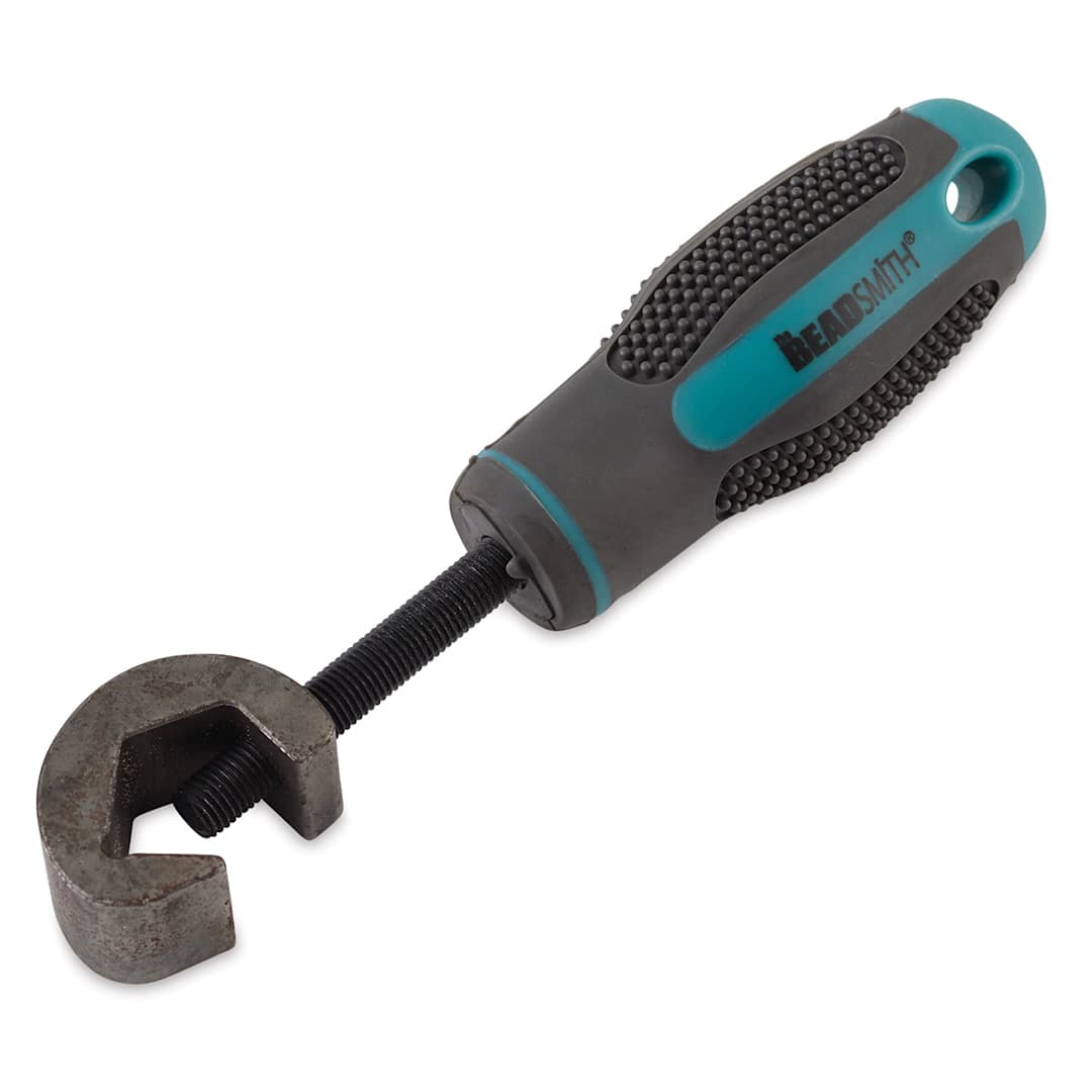 Open in modal - Beadsmith Universal Stamp Holder - Angled view of Tool