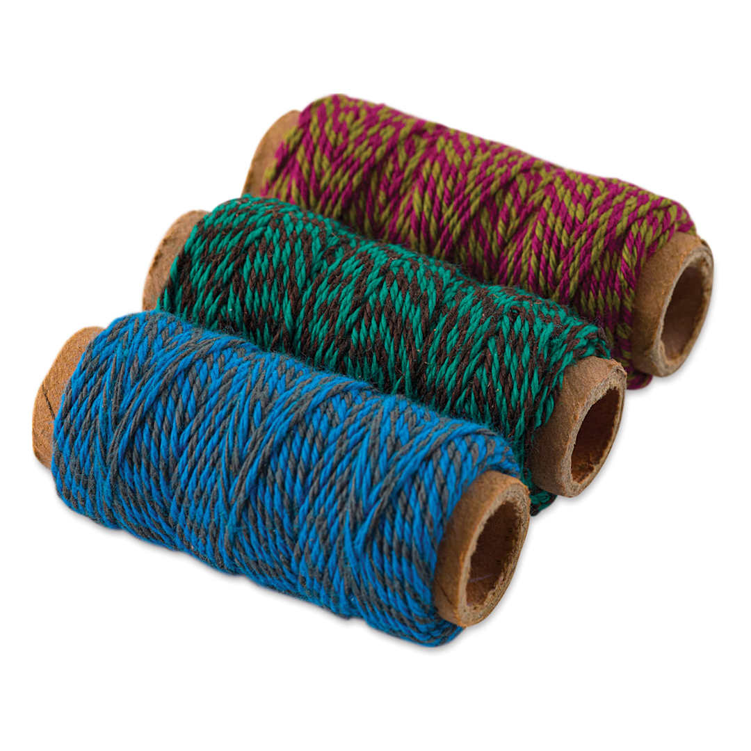 Open in modal - Hemptique Bakers Twine - Jester, Pkg of 3 (Out of packaging)