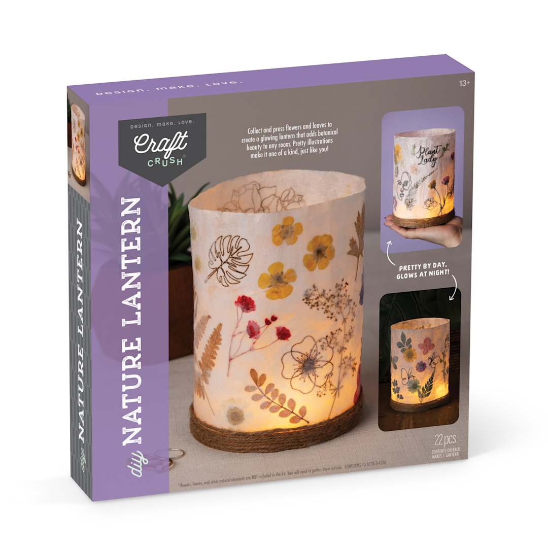 Open in modal - Craft Crush Craft Crush Nature Lantern Kit
