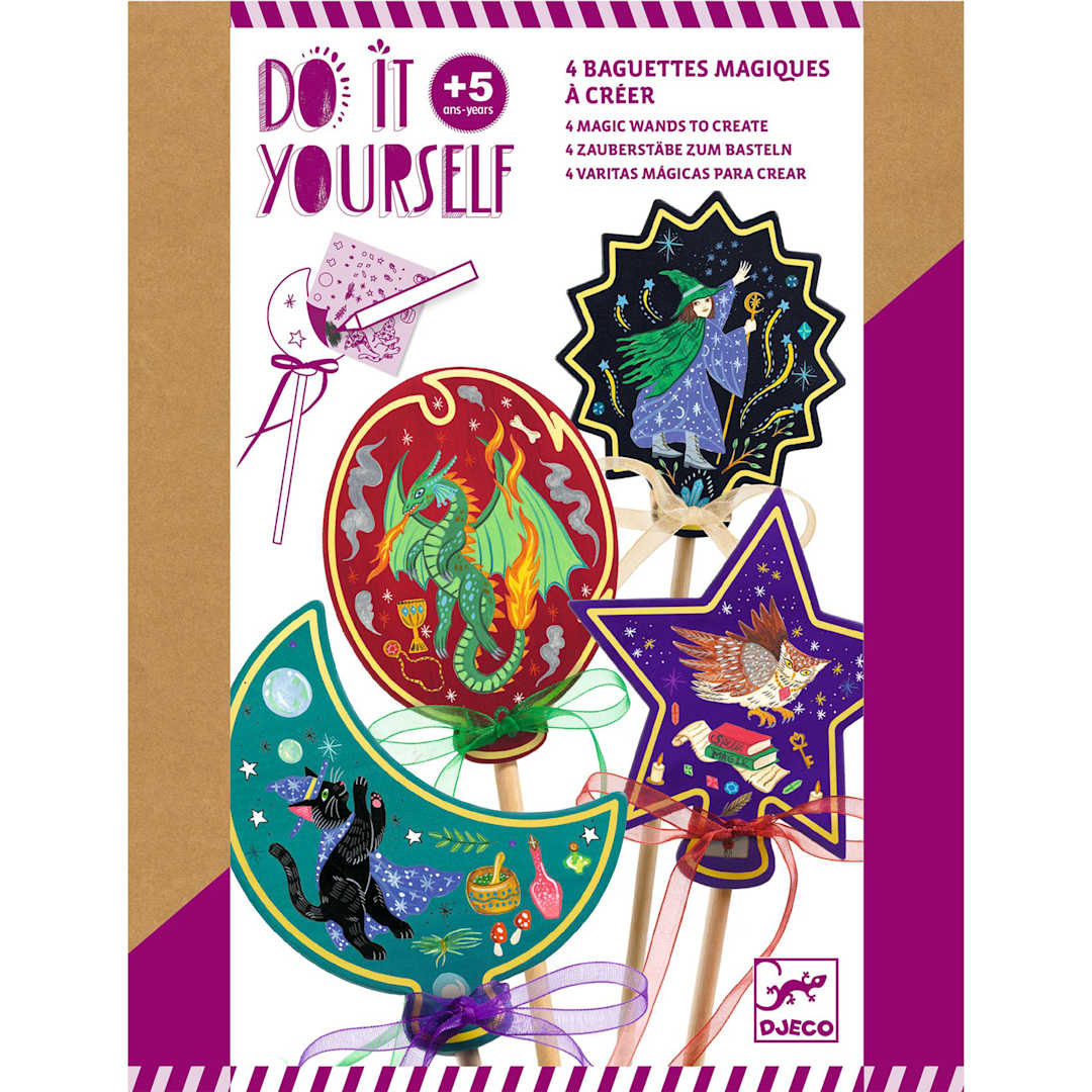 Open in modal - Djeco Do It Yourself Magic Wand Kit