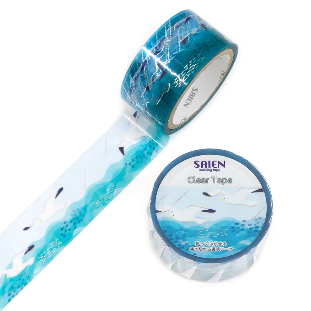 Open in modal - Saien Clear Tape, Seagull