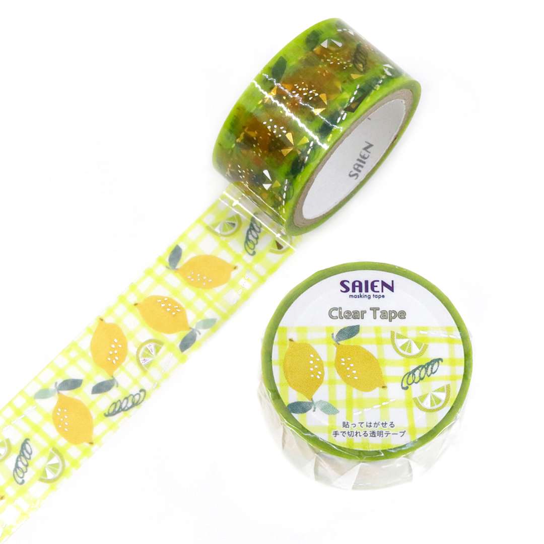 Open in modal - Saien Clear Tape, Lemon