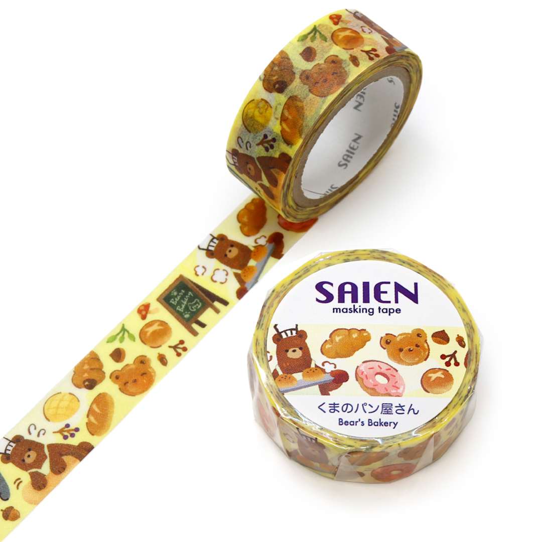 Open in modal - Saien Masking Tape, Bear's Bakery