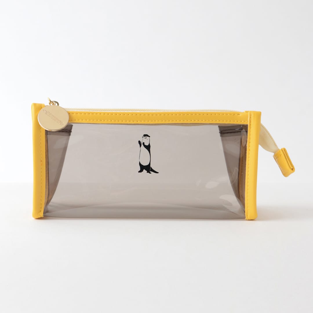 Open in modal - Green Flash Animal Series Clear Pen Pouch, Otter