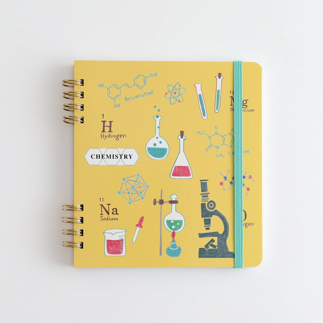 Open in modal - Green Flash Study Holic Sprial Notepad, Chemistry