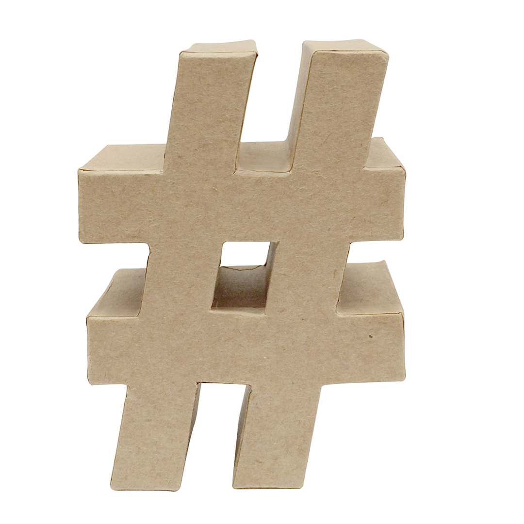 Open in modal - Paper Mache Letters & Numbers, #