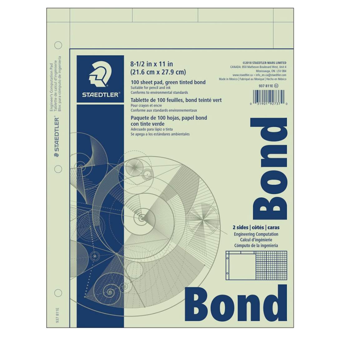 Open in modal - Staedtler Computation Pad, 5" x 5", Grid