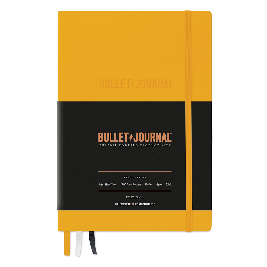 Open in modal - Leuchtturm1917 Bullet Journal Edition 2 - Yellow, 6" x 8", front