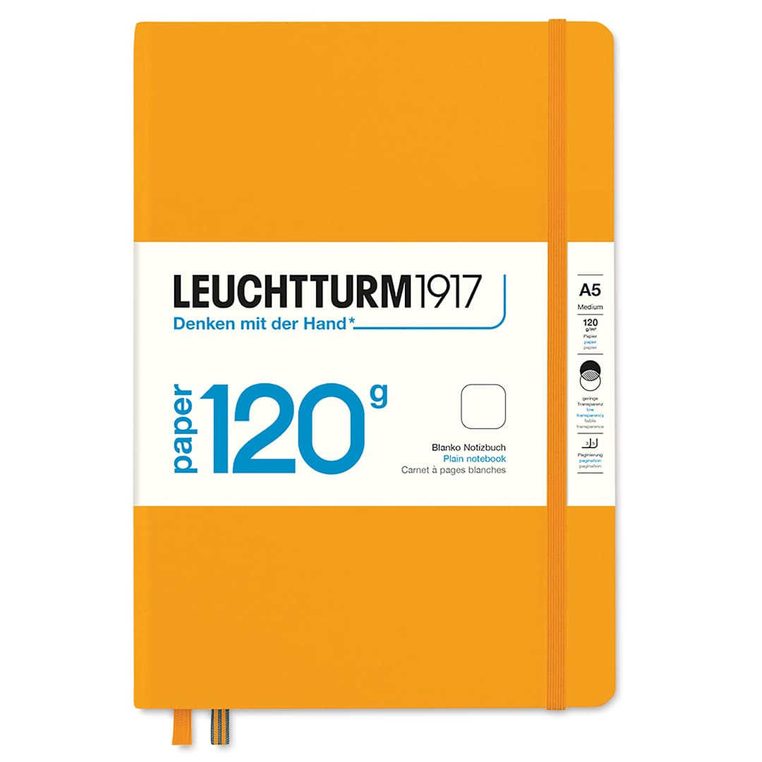Open in modal - Leuchtturm1917 Edition 120G Notebook - Rising Sun, 5-3/4" x 8-1/4", Blank
