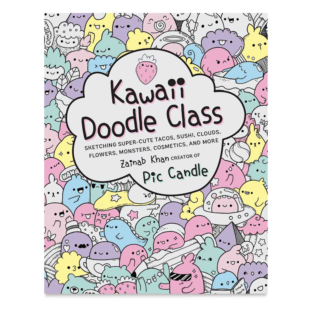 Open in modal - Kawaii Doodle Class - Front cover of book