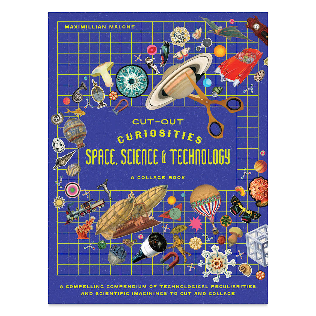 Open in modal - Cut-out Curiosities: Space, Science & Technology, front cover