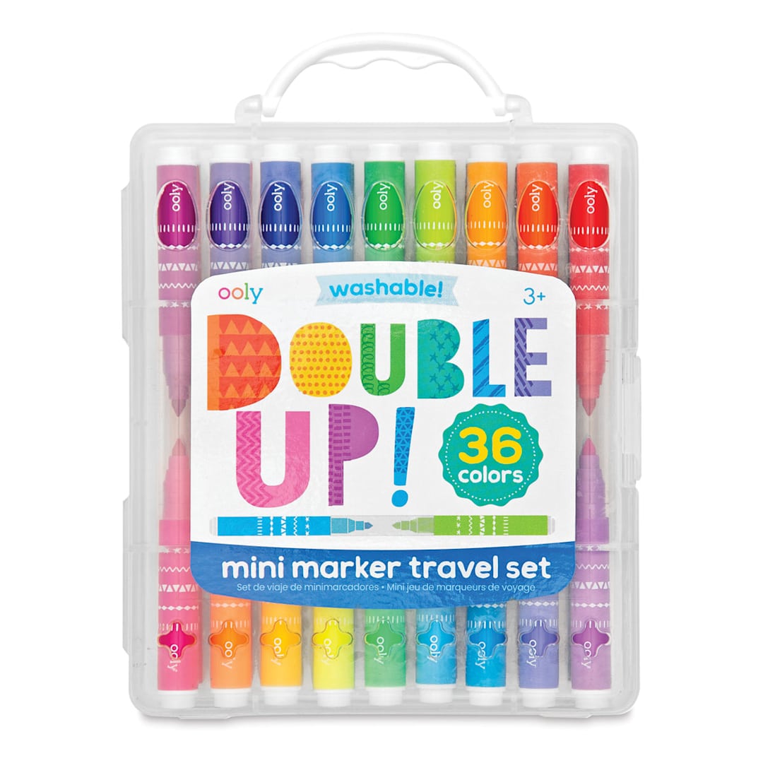 Open in modal - Ooly Double Up 2-in-1 Mini Markers