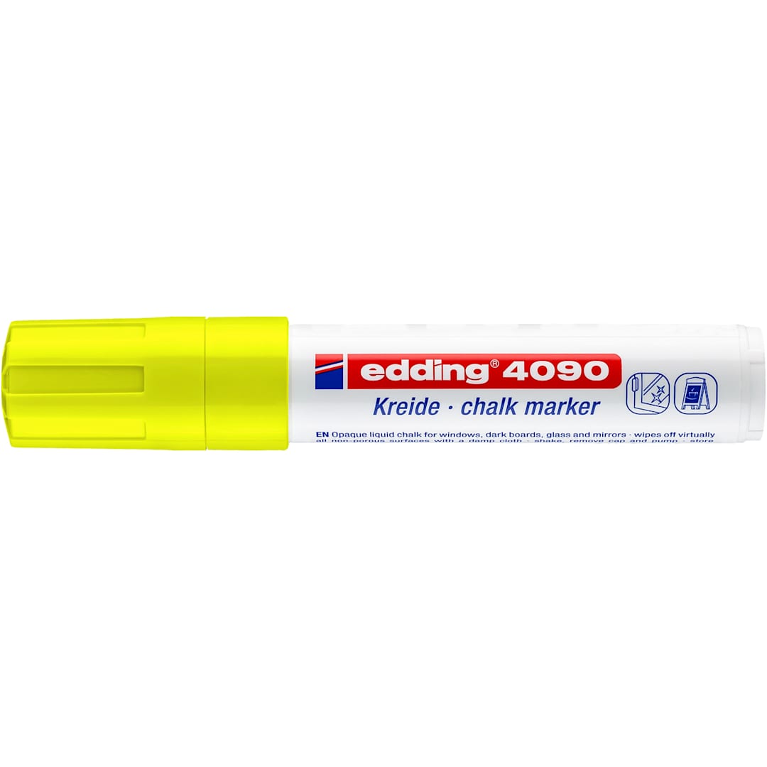 Open in modal - edding Chalk Marker Neon Yellow