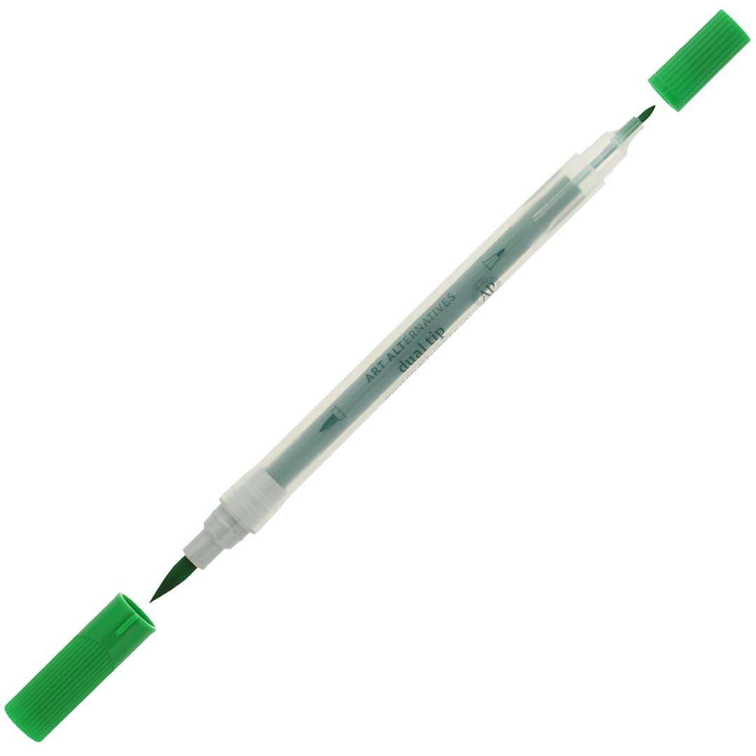Open in modal - Dual Tip Marker Light Green
