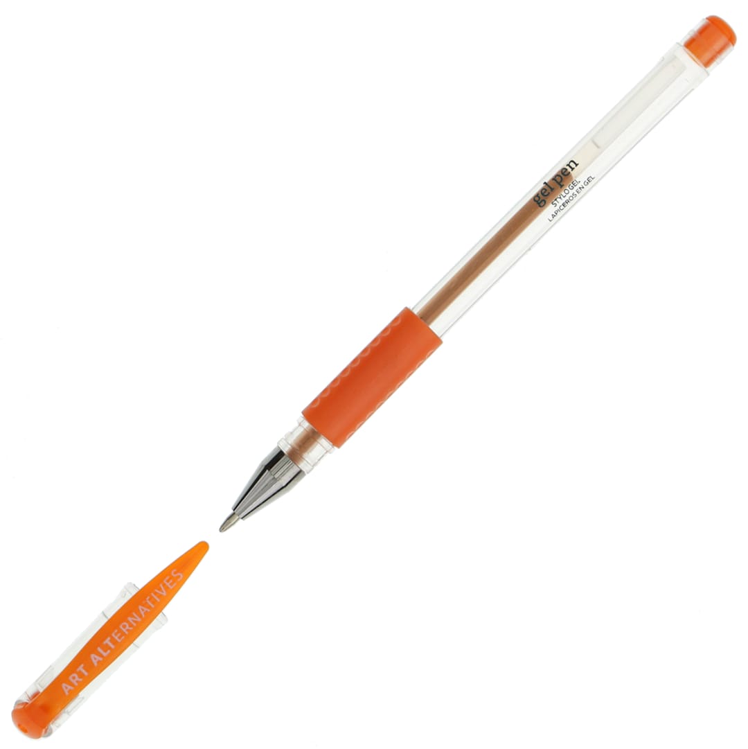 Open in modal - Gel Pen Metallic Orange
