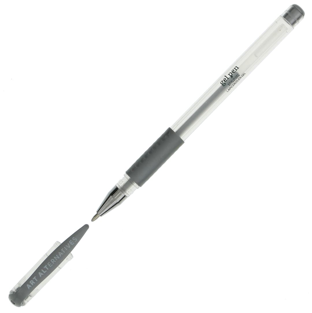 Open in modal - Gel Pen Metallic Silver