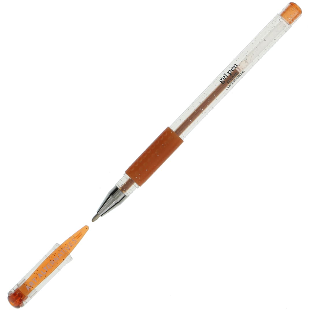 Open in modal - Gel Pen Glitter Khaki