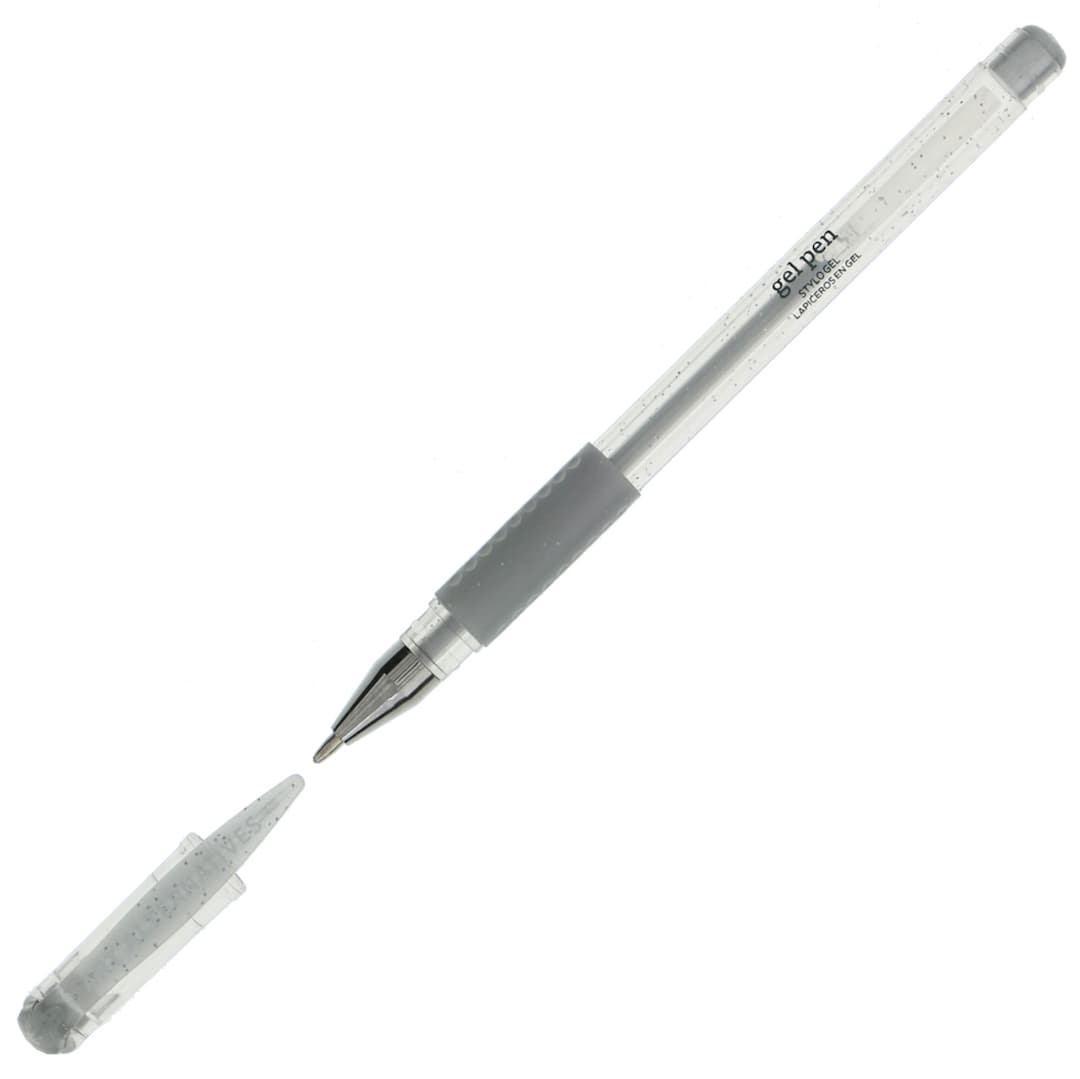Open in modal - Gel Pen Glitter Silver