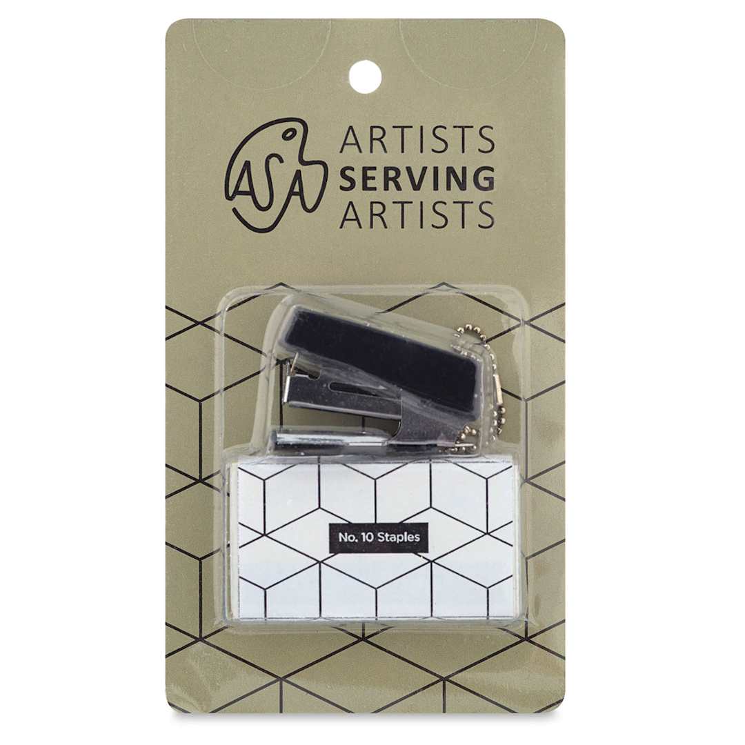 Open in modal - Blick Artists Serving Artists Mini Stapler Keychain