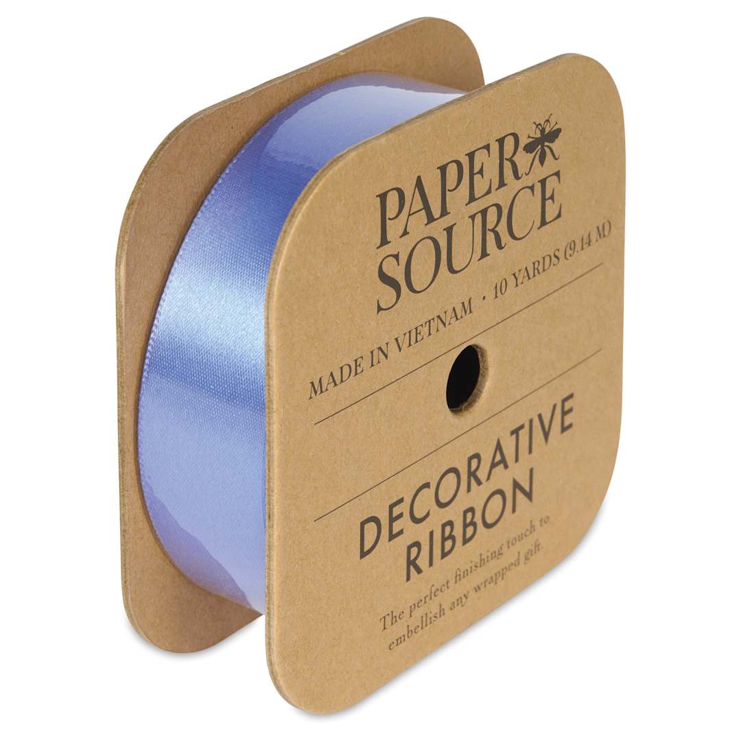 Open in modal - Paper Source Satin Ribbon - Wisteria, 1" x 10 yds