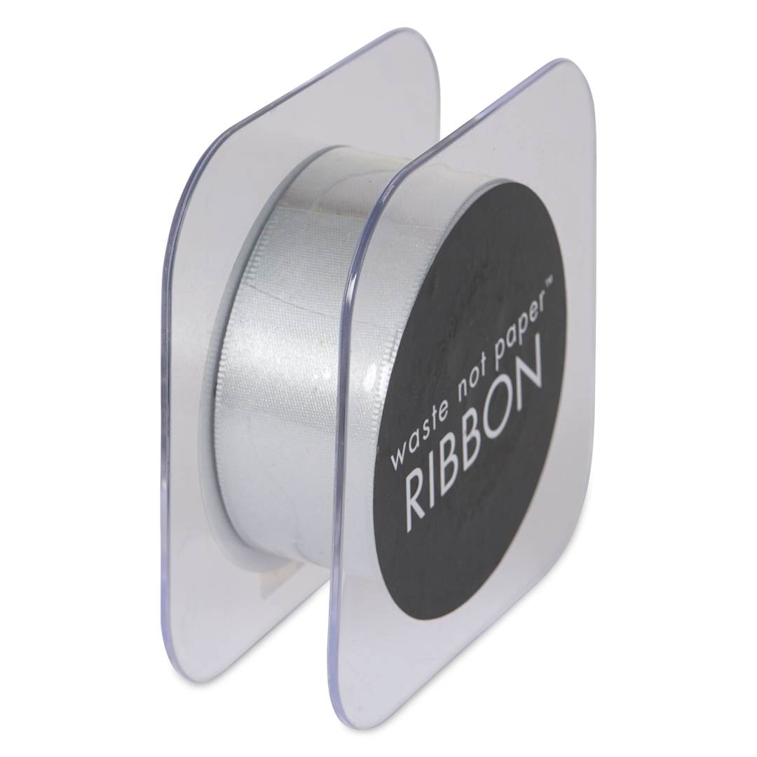 Open in modal - Paper Source Satin Ribbon - Silver, 1" x 10 yds