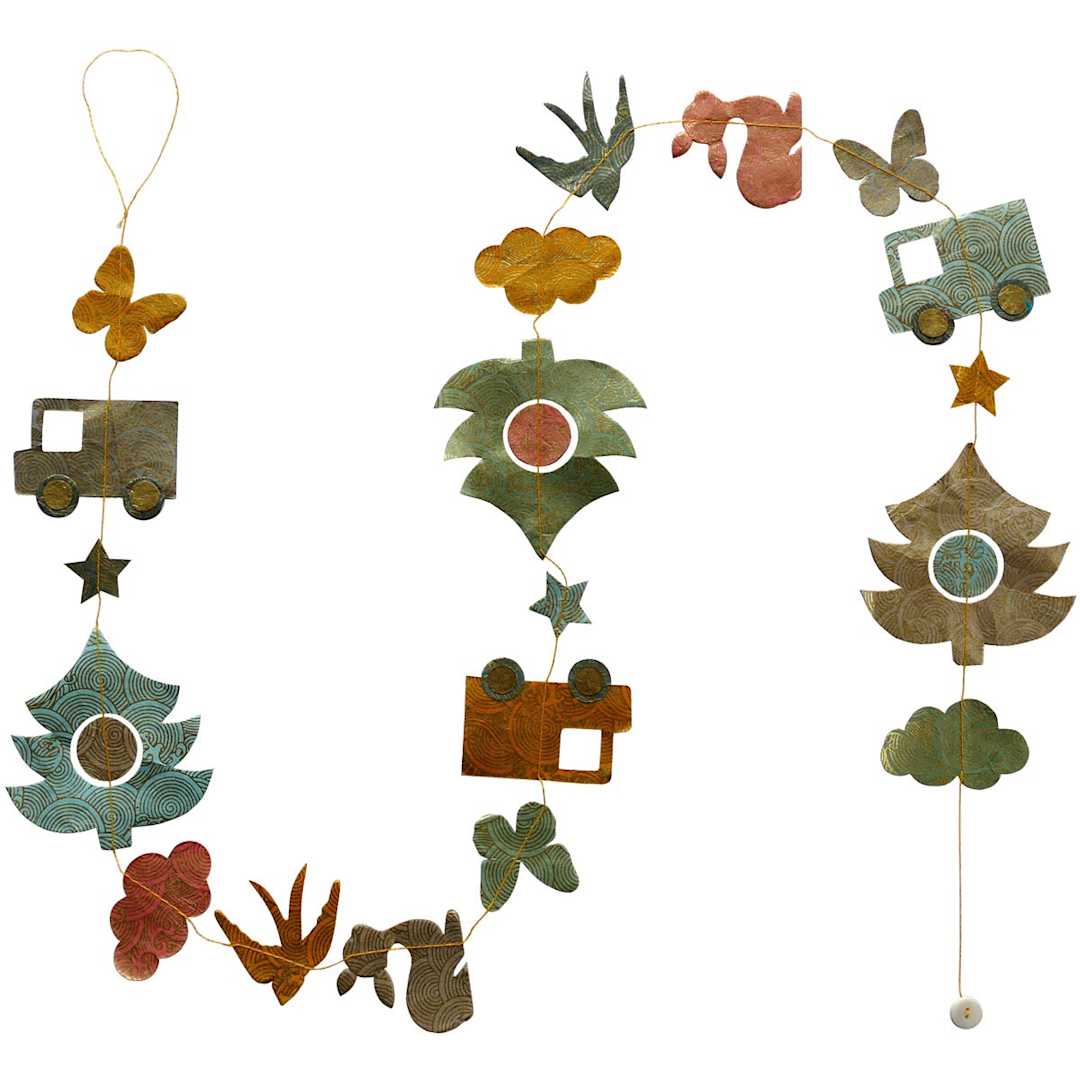 Open in modal - Handmade Garlands Outdoors - 4.9 ft.