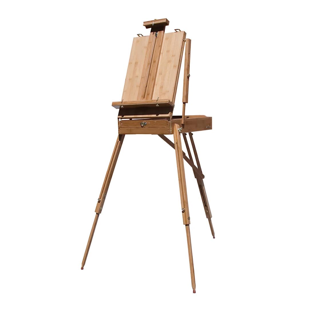 Open in modal - Art Alternatives Bamboo Sonoma Sketch Box Easel