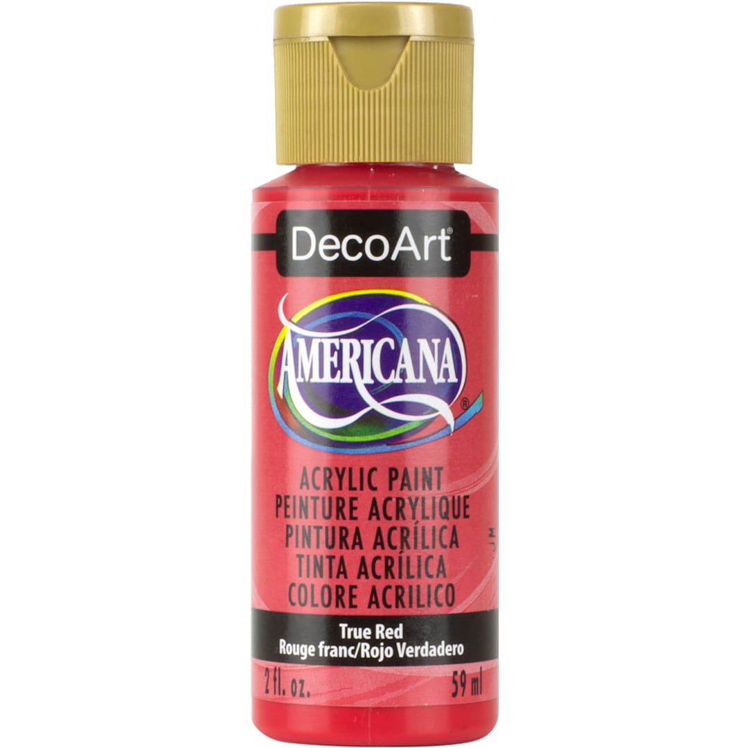 Open in modal - Americana Acrylic Colors True Red
