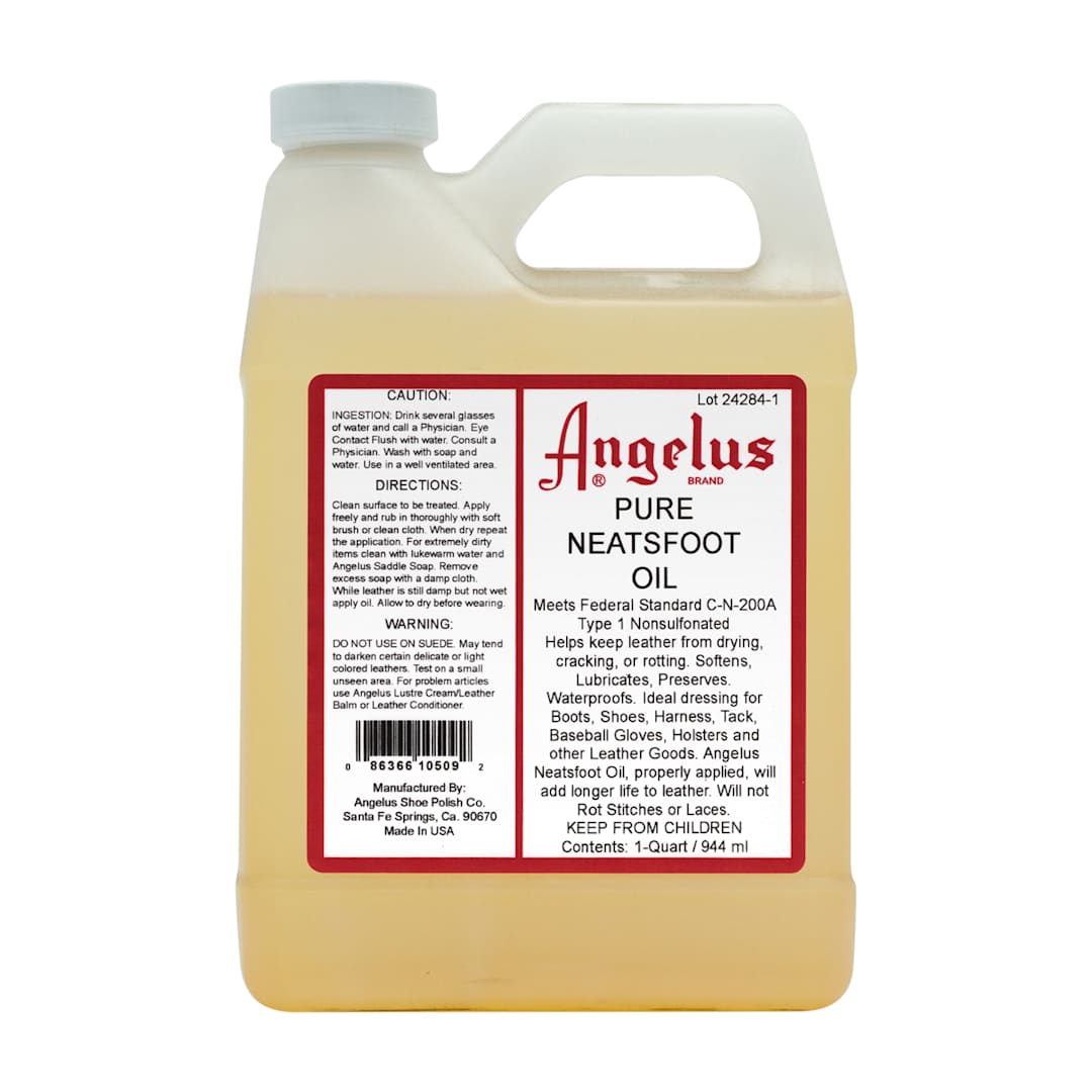 Open in modal - 100% Pure Neatsfoot Oil Quart (944ml) Jug