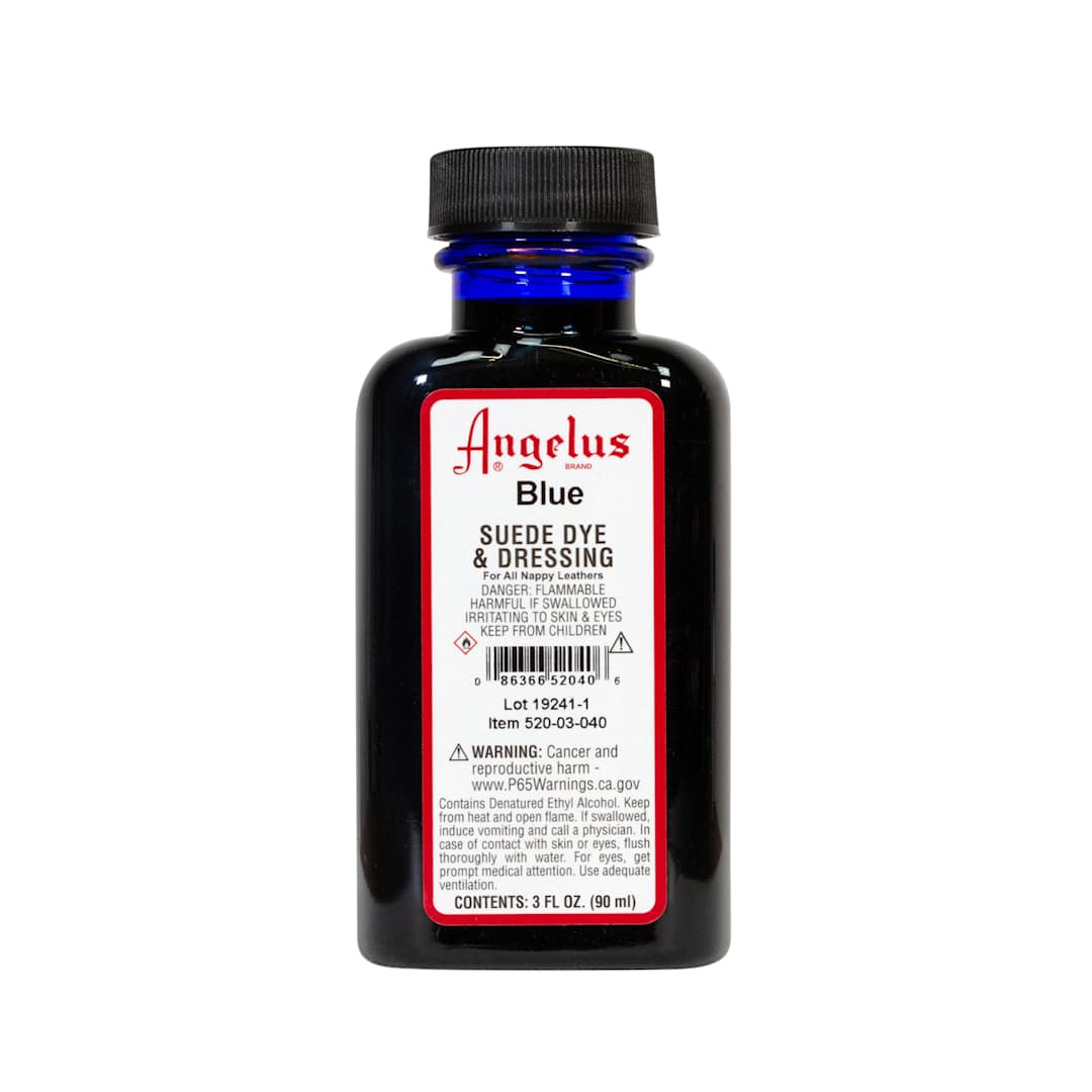 Open in modal - Angelus Suede Dyes Blue - 3 oz. Dauber Bottle