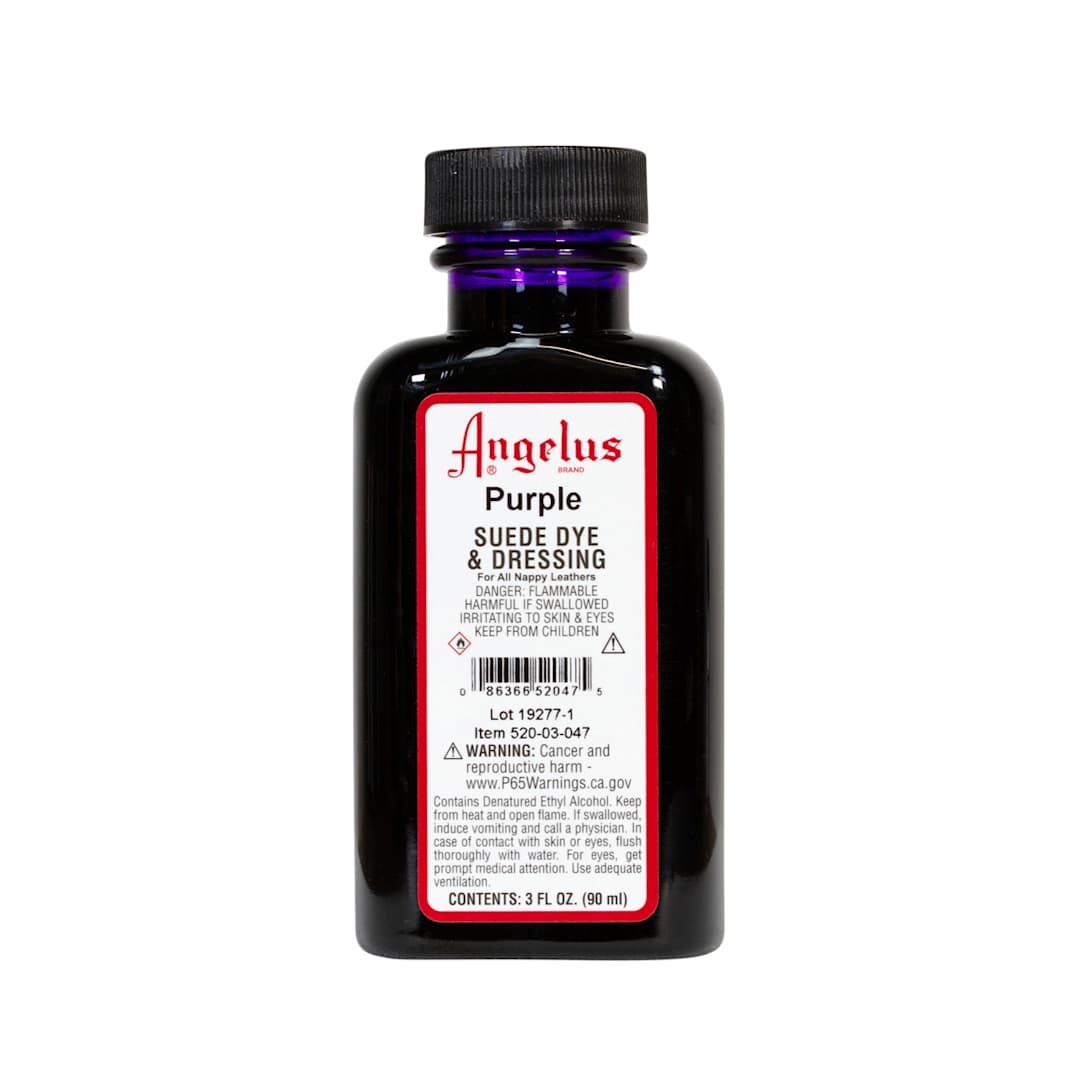 Open in modal - Angelus Suede Dyes Purple - 3 oz. Dauber Bottle