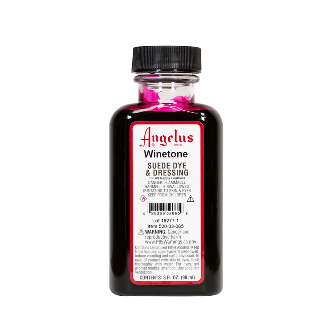Open in modal - Angelus Suede Dyes Winetone - 3 oz. Dauber Bottle