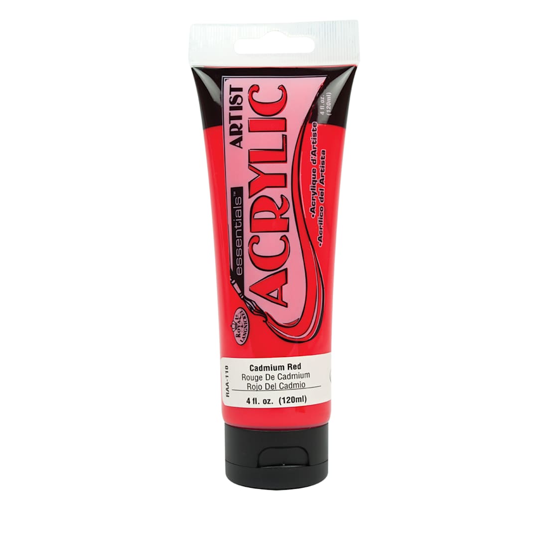 Open in modal - Royal Brush Artist Acrylic Paint, 120ml, Cadmium Red
