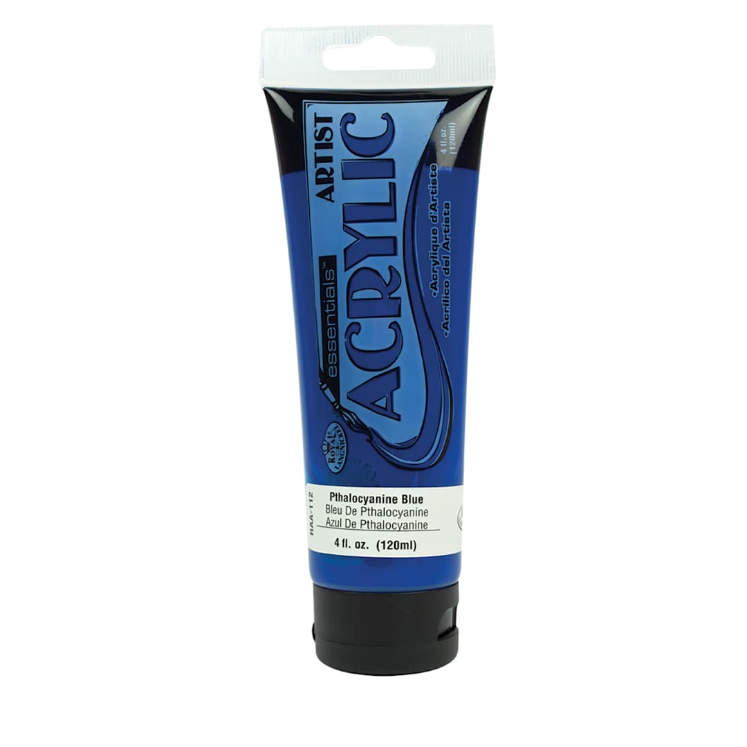 Open in modal - Royal Brush Artist Acrylic Paint, 120ml, Pthalo Blue
