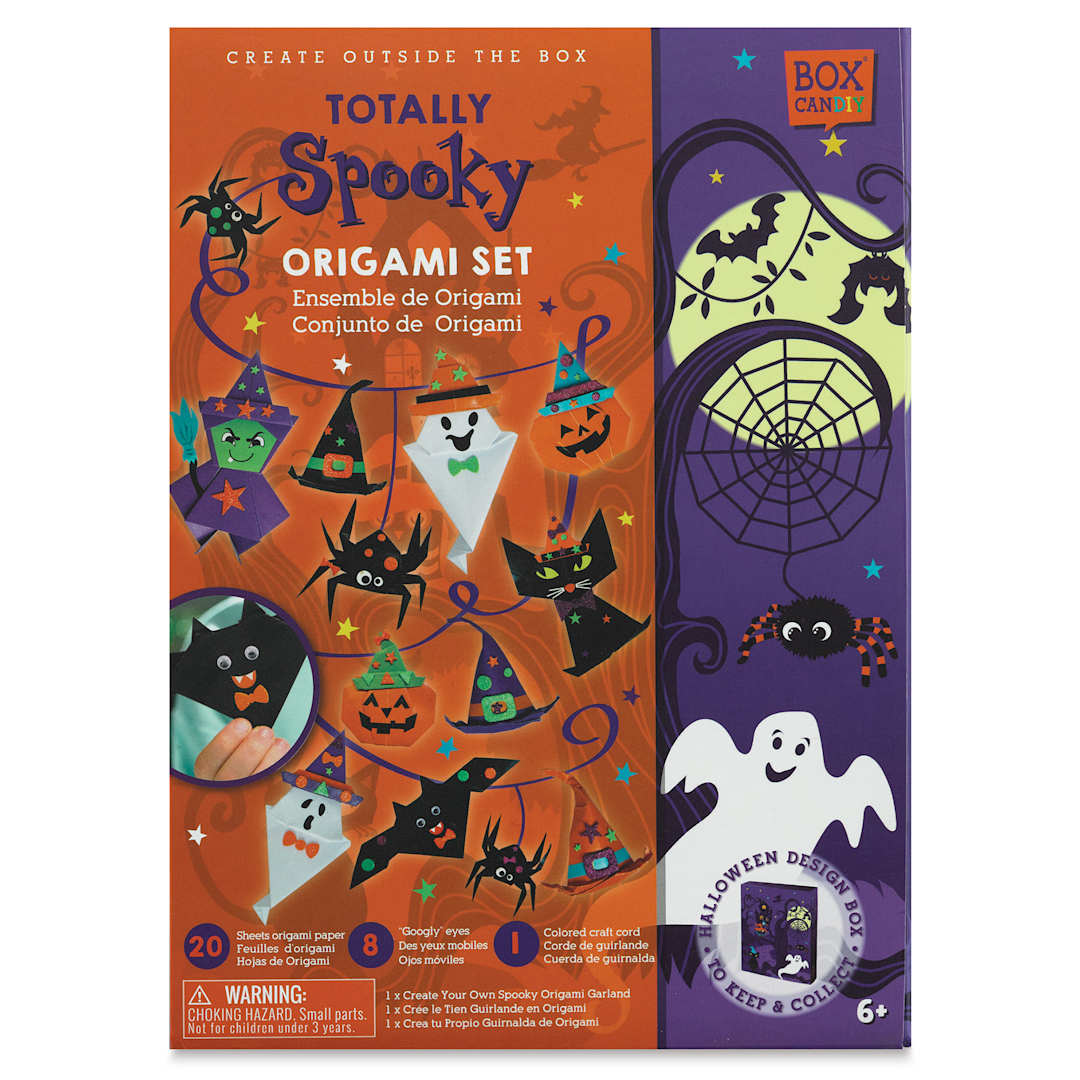 Open in modal - Box CanDIY Totally Spooky Origami Kit, front of the packaging