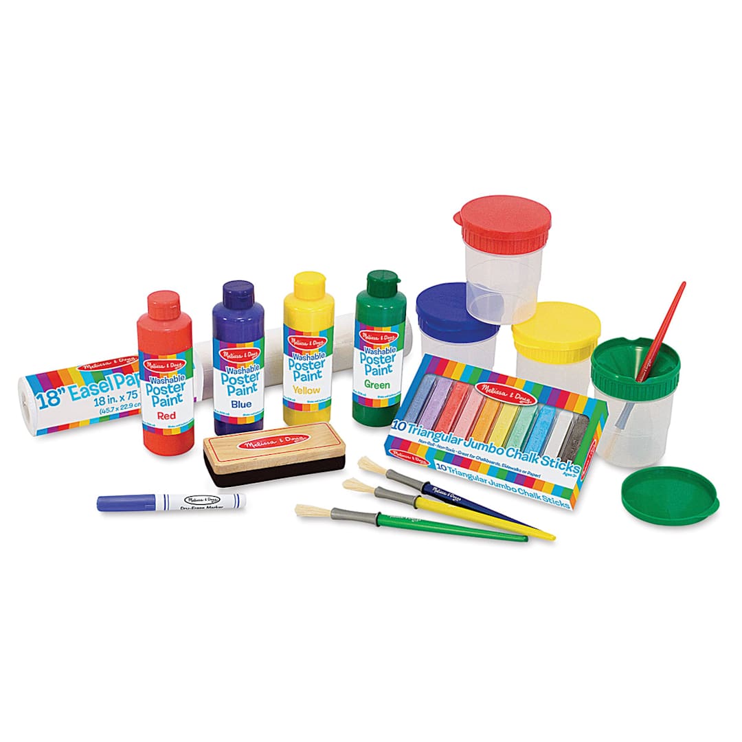 Open in modal - Melissa & Doug Easel Companion Accessory Set (Set contents)