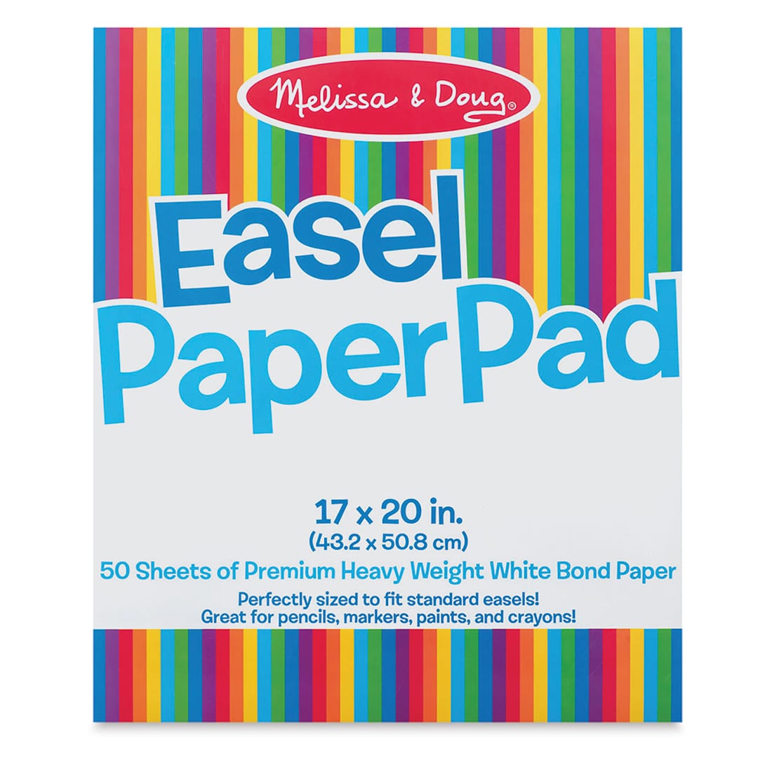Open in modal - Melissa & Doug Easel Paper Pad - 17" x 20", Top-Bound, 50 Sheets