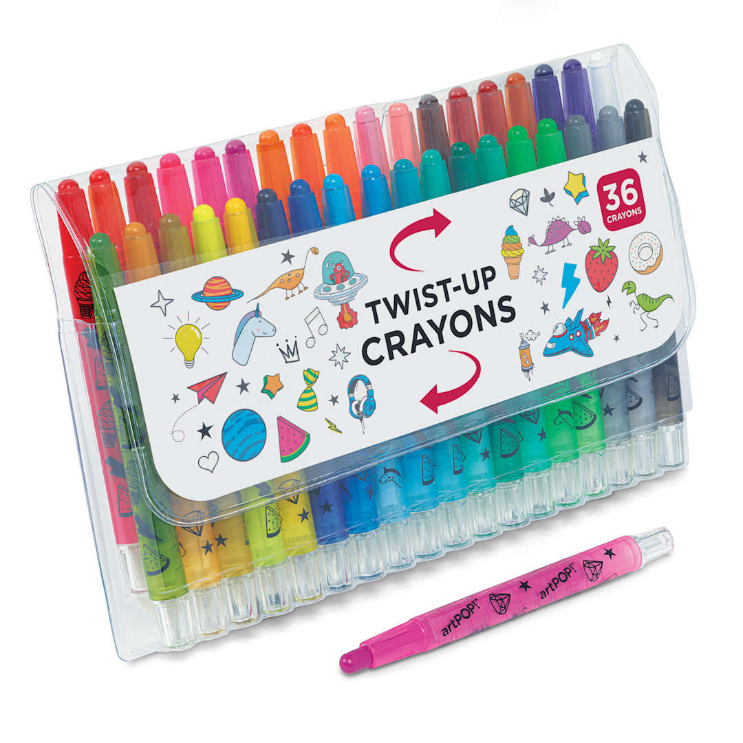 Open in modal - artPOP! Twist-Up Crayon Set - Set of 36