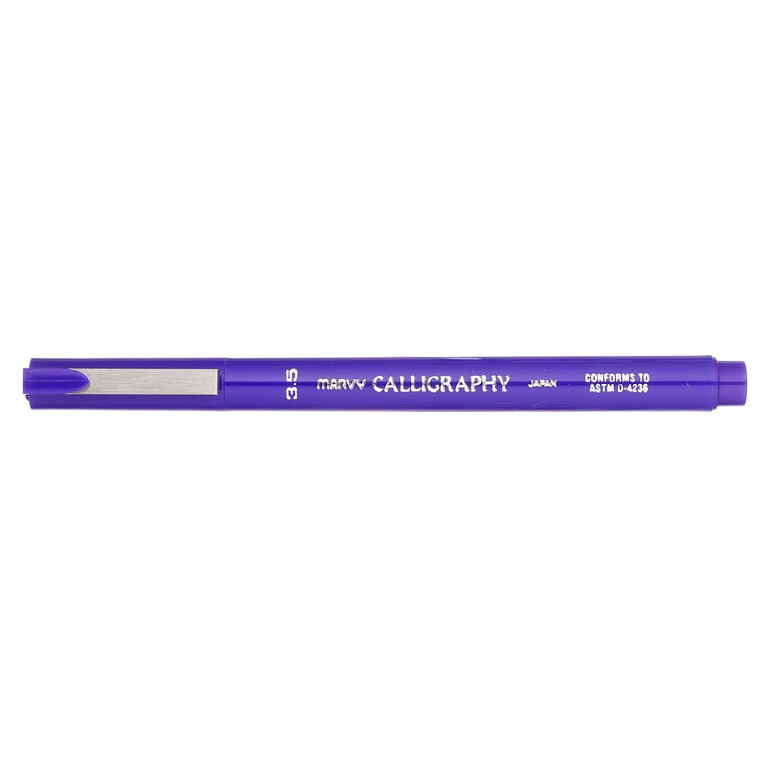 Open in modal - Marvy Calligraphy Pen Violet