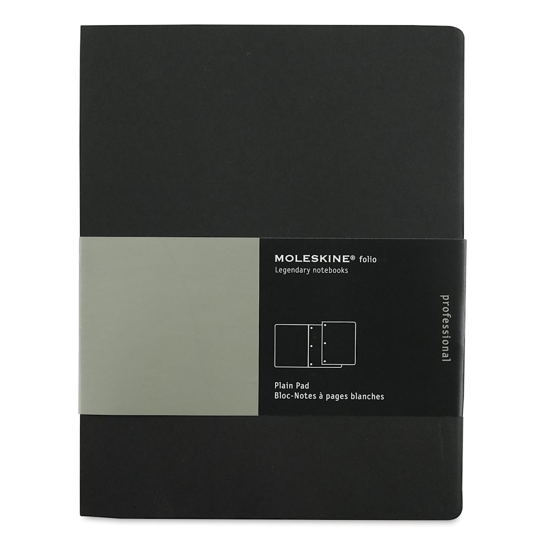 Open in modal - Moleskine Folio Pad with 3-holes - Blank, 11" x 8-1/2", 96 Pages
