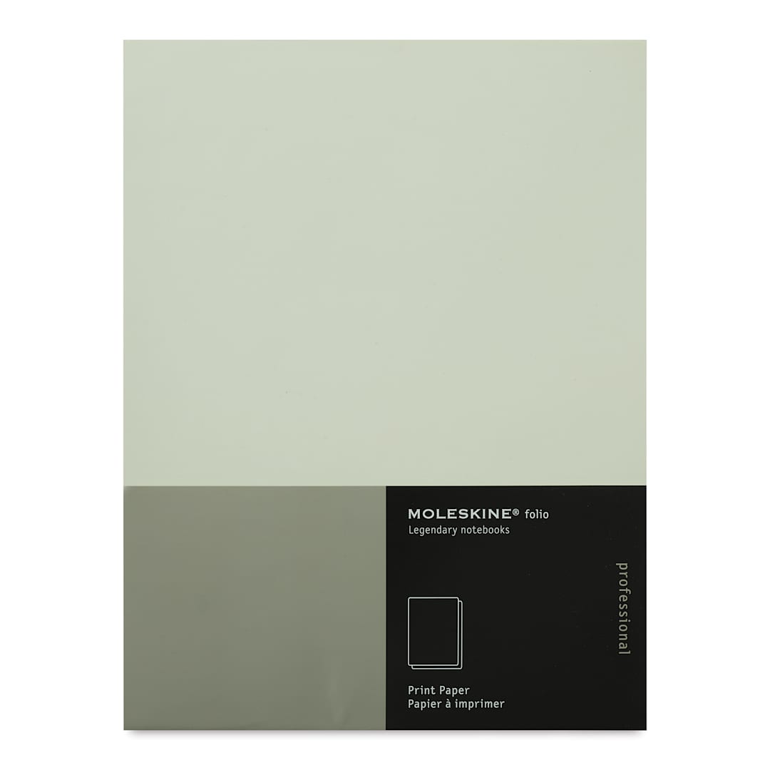 Open in modal - Moleskine Folio Printable Paper - 8-1/2" x 11", Pkg of 50 Sheets (in package)