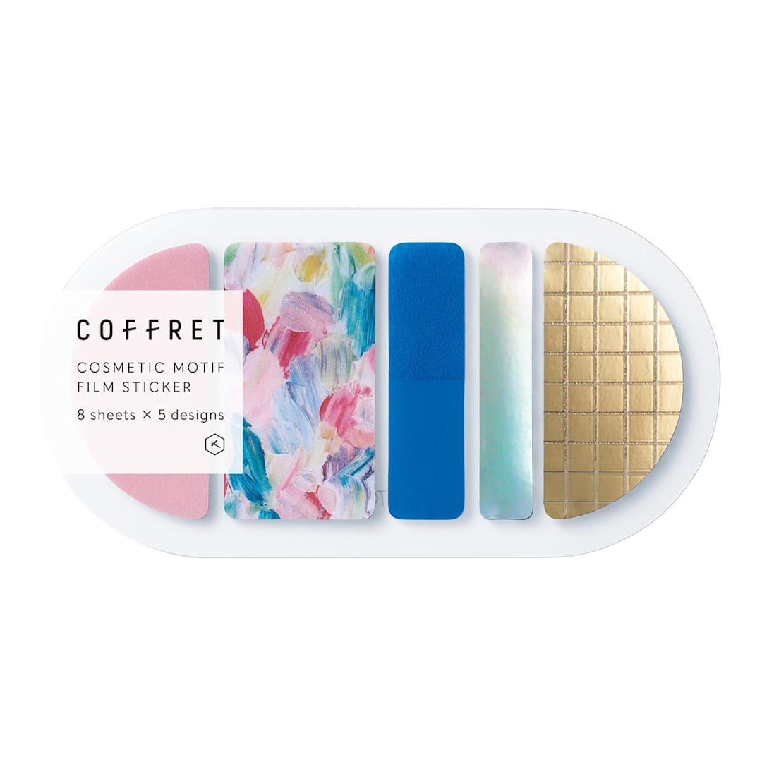 Open in modal - COFFRET Film Stickers ROUND Pink Float
