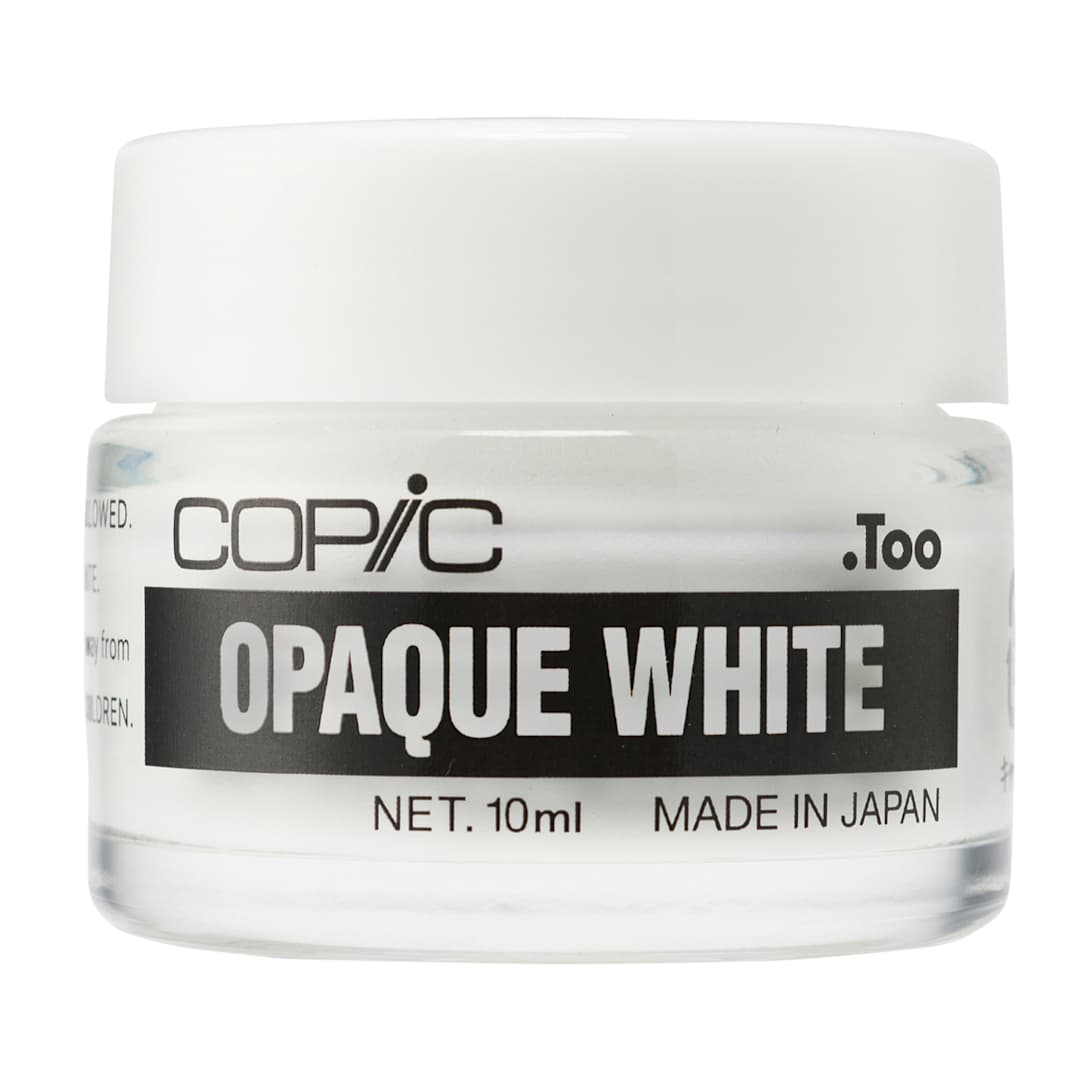 Open in modal - COPIC Opaque White Pigment 1 oz. Jar