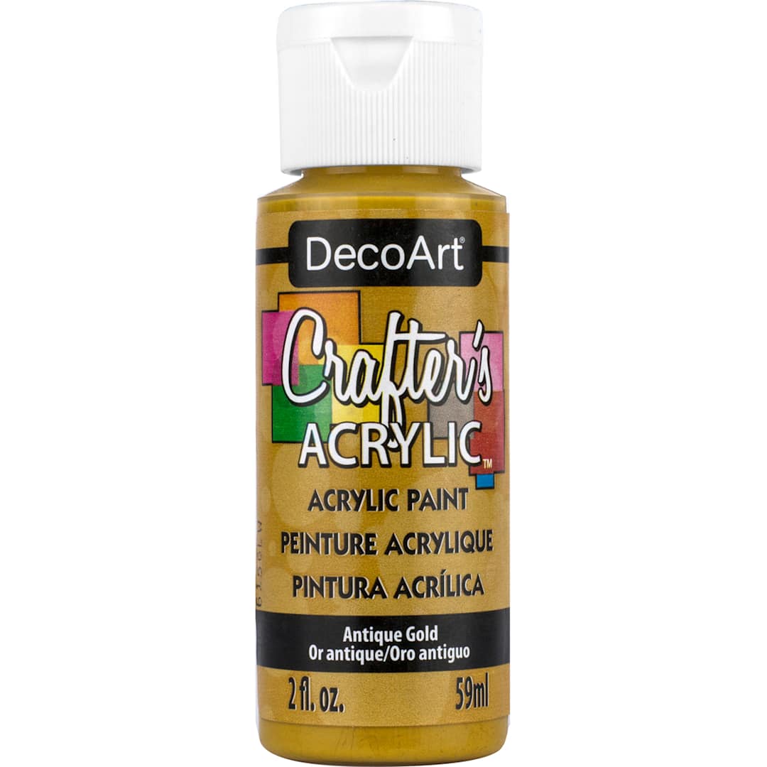 Open in modal - Crafter's Acrylic Paint Antique Gold