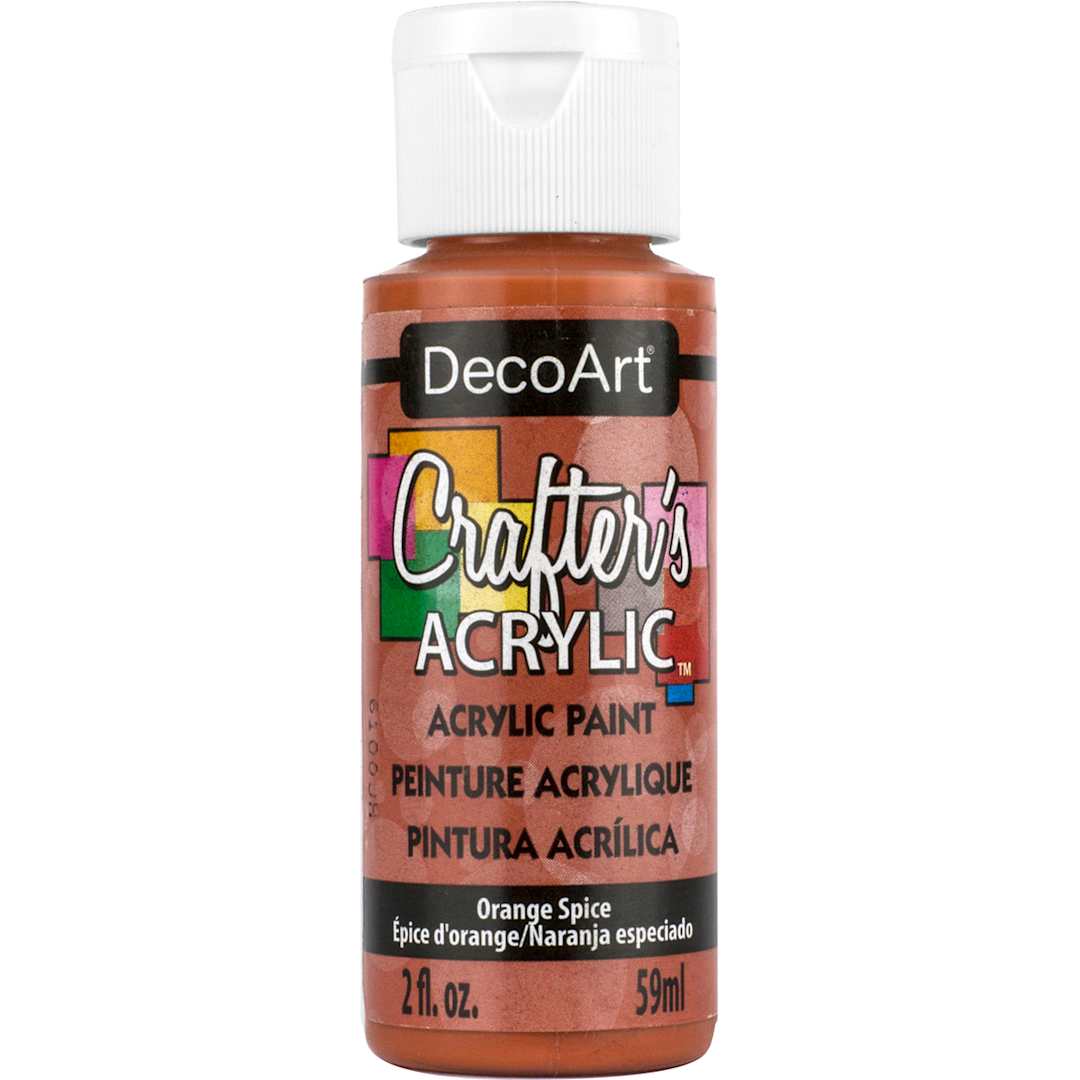 Open in modal - Crafter's Acrylic Paint Orange Spice